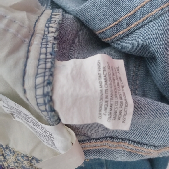 VINTAGE AMERICA BLUES WOMEN'S BLUE JEANS SIZE 14R NWT‎ WAIST MEASURES 19.5" - Picture 14 of 16